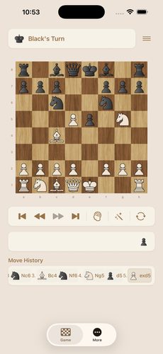 ChessView board screen
